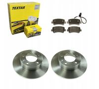 Disco de freno TEXTAR 92228700 trasero, macizo, 1 Pieza