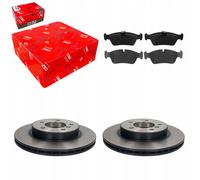Discos de freno TRW + pastillas delanteras para BMW 3 E46 1998-2007 300 MM