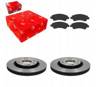 Discos de freno TRW + pastillas delanteras para C-ELYSEE C3 AIRCROSS II C3 II...