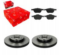 Discos de freno TRW + pastillas delanteras para FORD C-MAX II FOCUS III MK3 2...