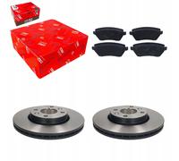 Discos de freno TRW + pastillas delanteras para MICRA III NOTE E 11 RENAULT C...