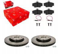 Discos de freno TRW + pastillas delanteras para SANDERO RENAULT CLIO I II MEG...