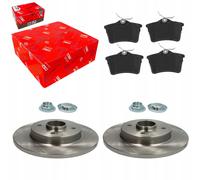 Discos de freno TRW + pastillas traseras para CITROEN BERLINGO PEUGEOT 308 PA...