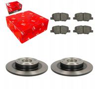 Discos de freno TRW + pastillas traseras para MAZDA 6 GJ GL 2012-