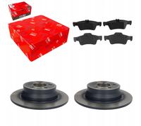 Discos de freno TRW + pastillas traseras para MERCEDES CLS C218 E W211 W212 S212
