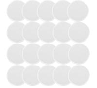 Discos de Lactancia Lavables en Bambú Orgánico, 20 Piezas Discos de Lactancia con Antibacterianos, Discos de Lactancia Reutilizables, Higiénicos y Súper Absorbentes, Blanco