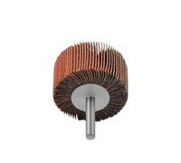 Discos De Láminas Juego de ruedas de aletas de 10 piezas, vástago de 1/4", material abrasivo de 20-80 * 25 mm for fabricación de metal(40x25x6mm,60 GRIT_10PCS)