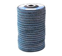 Discos de láminas para amoladora angular | Discos de lijado 10 piezas Grano 40/60/80/120,Muelas abrasivas de lijado surtidas, abrasivos de circonio, discos abrasivos