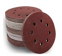 Discos de lija para Bosch PEX 300 AE con velcro PEX300AE - 25 unidades - (125 mm, 8 agujeros) (K120)