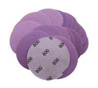 Discos de lijado, 60 unidades, juego de pulido para taladros como accesorio de disco, adecuado para trabajos de metal, acabado de pintura, trabajos de madera, alisado de madera y proyectos de