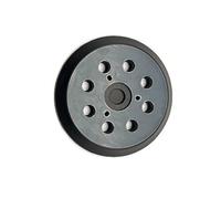 Discos de lijado de 8 agujeros de 4.84 pulgadas compatibles con lijadoras orbitales aleatorias BO5041 M9202B 04, capa de goma duradera, panel trasero, gancho trasero