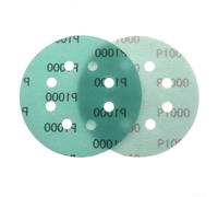 Discos de lijado de circonita de 5 pulgadas y 8 agujeros para un pulido eficaz en húmedo y seco, para varios materiales, 5 discos (1000#)