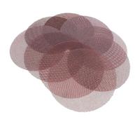Discos de lijado de malla de 5 pulgadas, gancho y bucle de papel de lija de 125mm for acabado de Metal de pintura de coche, grano 80 a 1000, 5 uds./10 Uds.(320 Grit 5 Pcs)
