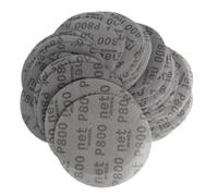 Discos de lijado de malla, Paquete de 50 discos lija abrasivos óxido aluminio sin polvo, malla 180, 150 mm, 6 pulgadas(240 mesh)