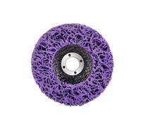 Discos de lijado para amoladora angular Disco de Coral 100/115/125mm, tira poliéster, aleta Muela Diamante for pintura amoladora angular, 1 unidad(Purple,100x16mm)