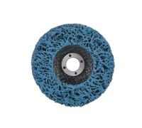 Discos de lijado para amoladora angular Disco de Coral 100/115/125mm, tira poliéster, aleta Muela Diamante for pintura amoladora angular, 1 unidad(Blue,115x22mm)