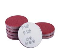 Discos de lijado profesionales de 1 pulgada, revestimiento de óxido de aluminio, adecuados para varios materiales con múltiples granos
