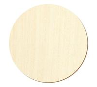 Discos de madera con círculos - Decoración para manualidades Ø 3 - 50 cm, tamaño: 14 cm, pack con: 1 pieza