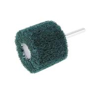 Discos de molienda de arena, 1/2 piezas de cabezal pulido cilíndrico fibra aleta, rueda lijado, cepillo abrasivo(50x40x6mm)