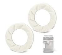 Discos de Molienda de Cerámica 48mm/28mm para Cafetera Automática, Repuesto Compatible con Philips Saeco Gaggia Serie EP, Muela de Alta Resistencia para Mejorar Sabor del Café y Rendimiento Molinillo