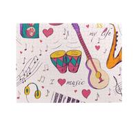 Discos de música, Blues, Música, Mi Vida, Tema, Rompecabezas de 500 Piezas para Adultos, Rompecabezas de Madera para Adultos Mayores