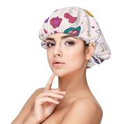 Discos de música La música blues es mi tema de vida,Gorro de dormir de satén para adultos - Gorro de dormir elástico para mujer, cubrecabello nocturno