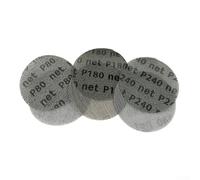 Discos de papel de lija redondos de malla de 5 pulgadas optimizados para lijado de masilla en fibra de vidrio, relleno de cuerpo automático y yeso (600#)