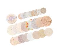 Discos de papel elegantes para diario de papel con sutil encanto retro, discos de color para proyectos de arte, adornos de tarjetas hechos a mano