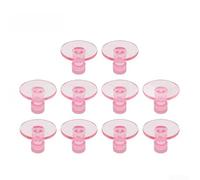 Discos de reparación de abolladuras de coche, color rosa, transparente, material de PC, kit de eliminación de daños por granizo, con varios tamaños para herramientas de restauración de panel de