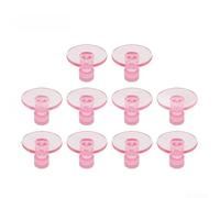 Discos de reparación de abolladuras de vehículos hechos de PC transparente para uso con pegamento termofusible y pestañas de tracción en proceso de eliminación de abolladuras (E)