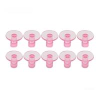 Discos de reparación de abolladuras de vehículos hechos de PC transparente para uso con pegamento termofusible y pestañas de tracción en proceso de eliminación de abolladuras (D)