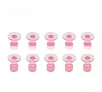 Discos de reparación de abolladuras de vehículos hechos de PC transparente para uso con pegamento termofusible y pestañas de tracción en proceso de eliminación de abolladuras (A)