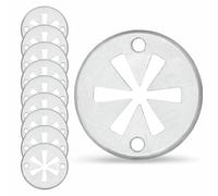 Discos de sujeción para protección contra el calor, 10 unidades, 30 mm, Plug & Play, protección térmica, para Audi, VW, para Ford