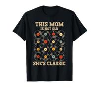 Discos de vinilo clásicos de música retro de This Mom Is Not Old Camiseta