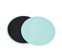 Discos deslizantes, Deslizadores de Ejercicio, 2PCS Fitness Core Slider Ejercicio Disco Deslizante Deslizante Fitness Slider Discos Smooth Exercise Core Sliders Reversibles(Verde Claro)