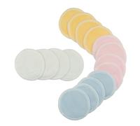 Discos Desmaquillantes de Fibra 16 Piezas, 8cm, Reutilizables