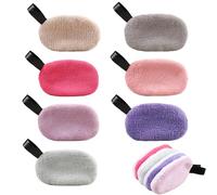 Discos Desmaquillantes Reutilizables, 7 Piezas Almohadillas Desmaquillantes y de Limpieza Lavables, Muselinas Desmaquillante Super Suave Limpieza Profunda de Poros Viene
