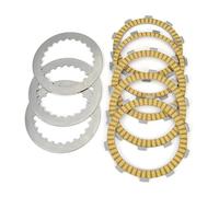 discos embrague motocicleta Kit De Disco De Acero Placas Fricción De Embrague Para XL125V Para Varadero 2001-2011 VT125 Para Shadow 125 1998-2000 22201-MAL-600 22202-MAE-000