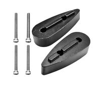 Discos espaciadores de cabezal de manillar - Piezas de repuesto para vástago de bicicleta, 5/10/20/40 mm, junta de dirección para bicicleta | para modificación y optimización del rendimiento de