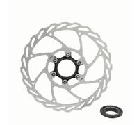 Discos Freno Rotor De Freno Disco Bloqueo Central Bicicleta Para RS6, MTB, Carretera, 140mm, 160mm, 180mm, Refrigeración Hueco Y Anillo(Only One 180mm)
