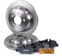 Discos+Pastillas de freno eje trasero - Macizos Ã˜296 BENZ VIANO W639 2.0-3.7; BENZ VITO W-639 109-126