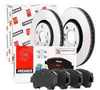Set Discos Y Pastillas Delanteros Brembo para Fiat Panda 141 4x4 Trekking 1.1