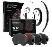 Set Discos Y Pastillas Delanteros Brembo para Fiat Panda 141 4x4 Trekking 1.1