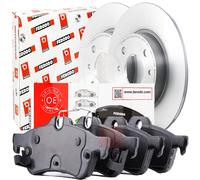 Discos Y Pastillas Freno Trasero ferodo Toyota Yaris II III Daihatsu Charade
