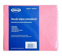 Discounted Cleaning Supplies Desechable J Paños Paquete de 50 - Rojo, 44 x 36 cm, 44 x 36 cm