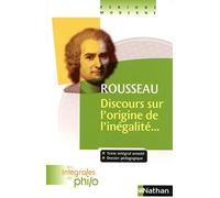 Discours sur l'origine et les fondements de l'inégalité parmi les hommes