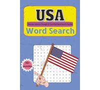 Discover America Word Search Puzzles: A USA Themed Word Find Puzzle for Adults, Seniors and Teens (Don Mario Press - Word Search Book's)