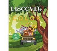 DISCOVER & COLOR: Animals Coloring Book