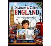 Discover & Color: London: A Fun and Relaxing Coloring Book for All Ages