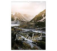 Discover New Zealand (Wall Calendar 2026 DIN A3 portrait), CALVENDO 12 Month Wall Calendar: New Zealand is the country of superlatives.